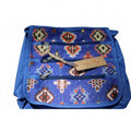 Canyon Sky Blue RFID Women's Bag with Geometric Pattern Front Flap - New with T