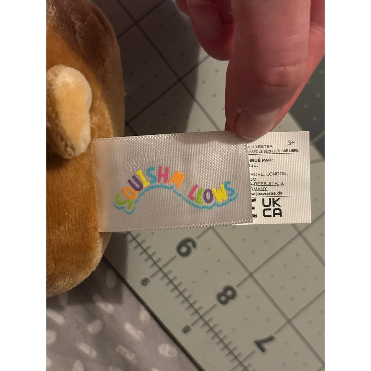 Squishmallow 4-Inch Brown Reindeer Plush - 2022 Mystery Capsule Collectible
