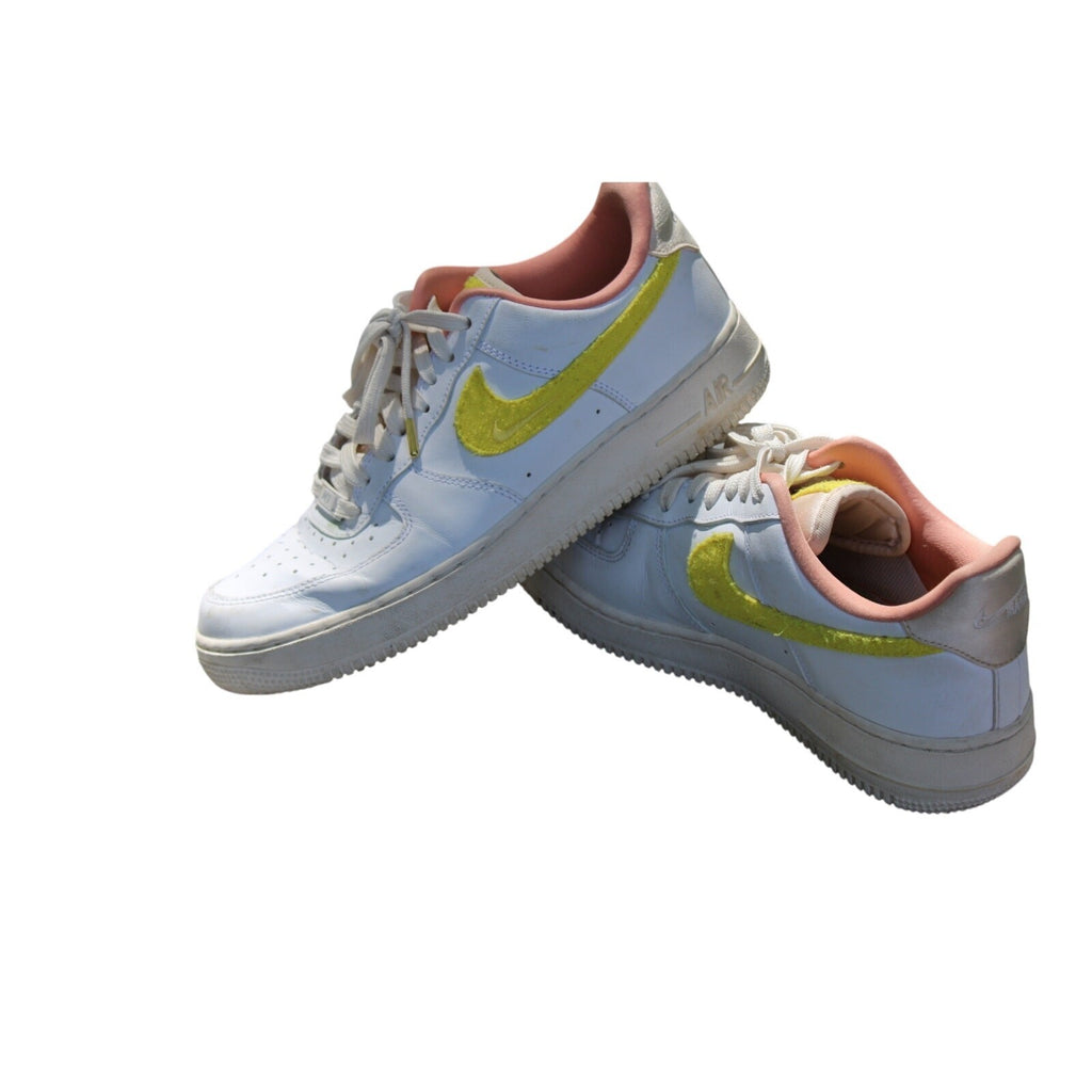 Nike Air Force 1 '07 LX Mini Mama White Yellow size 9.5