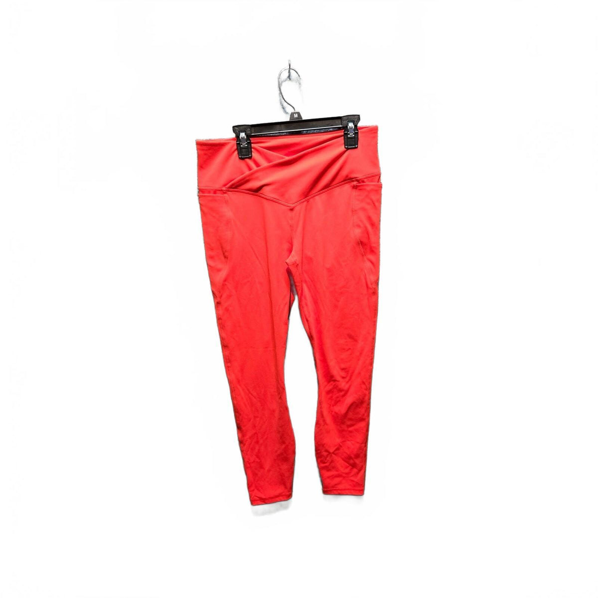 Fabletics PureLuxe High-Waisted Athletic Workout Leggings Red size med
