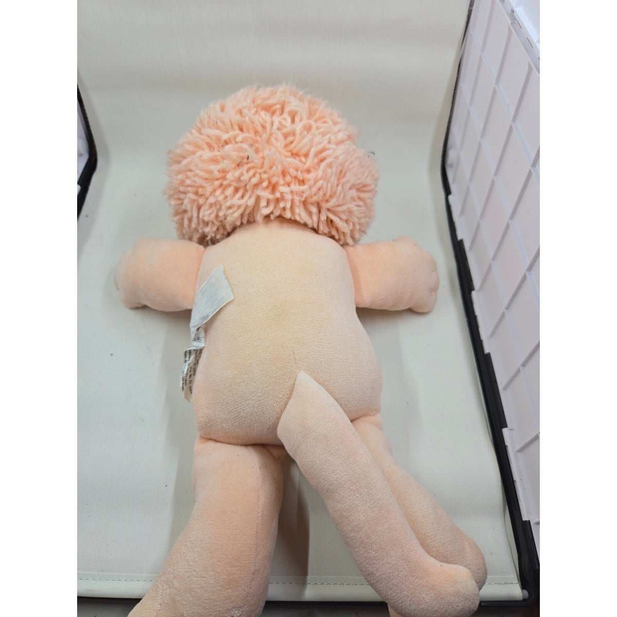 Vintage 1983 Cabbage Patch Kids Koosas Lion Plush Doll, Blue Eyes Peach Yarn