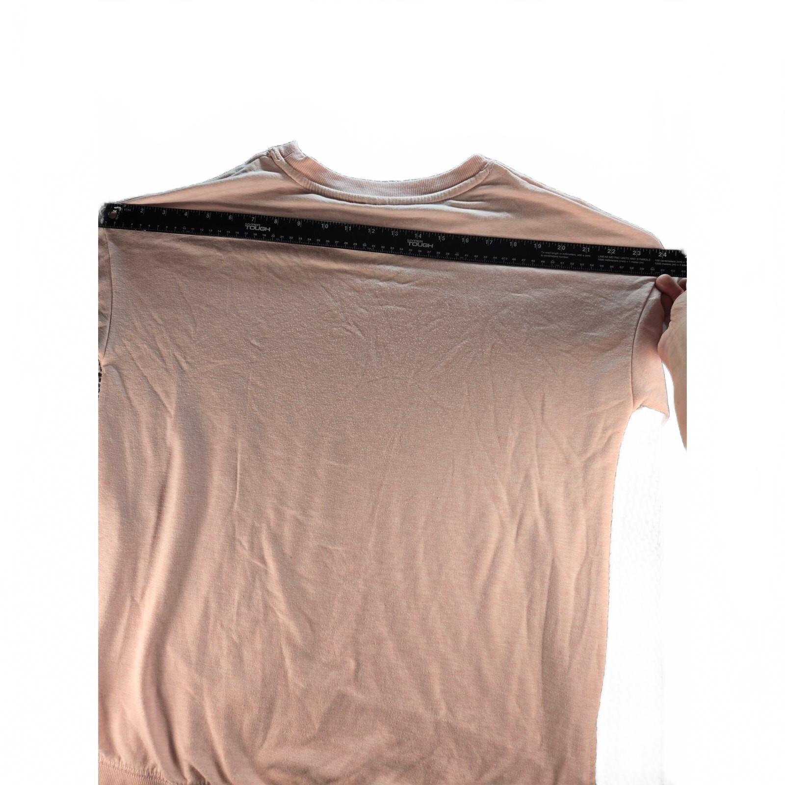 Avia Women's Medium Pink Long Sleeve High-Low Pullover Sweatshirt