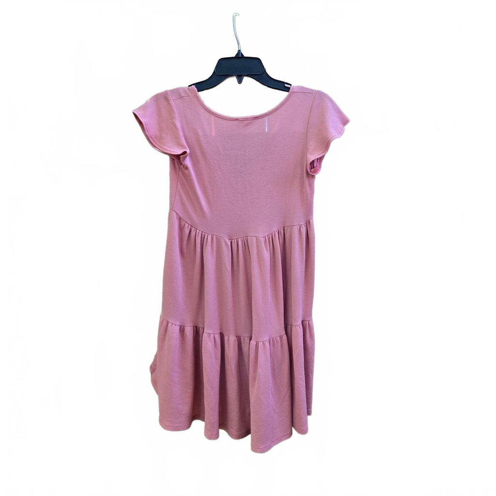 See You Monday Pink Mini Dress - Casual, Flattering Fit, Vibrant Color, Size Me