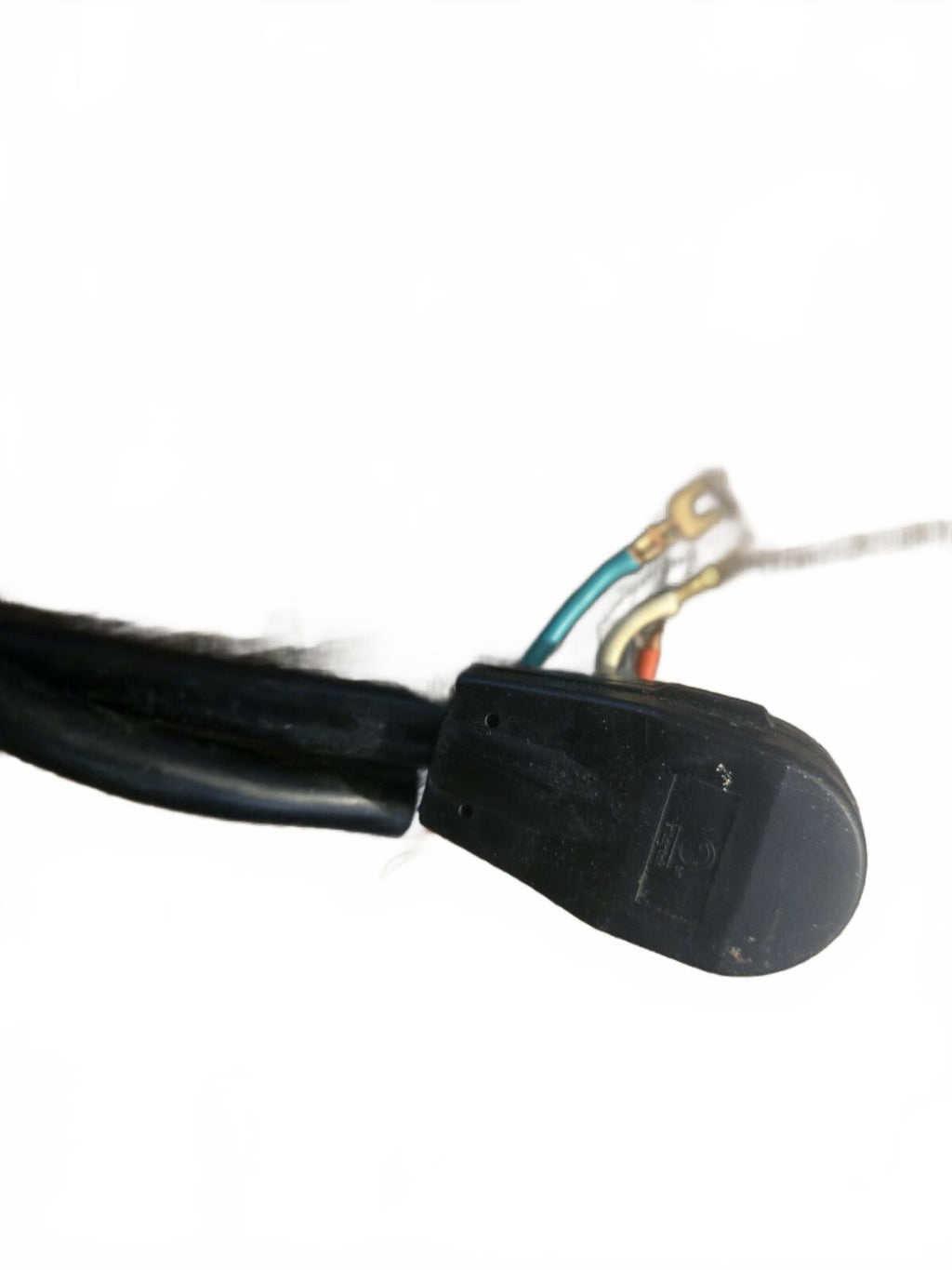 Black 30 Amp 4' Replacement Round Dryer Cord with Thick Vinyl