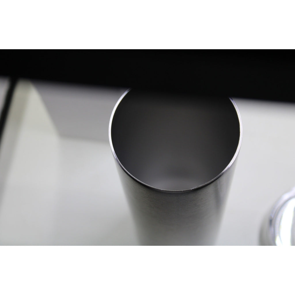 20oz Stainless Steel Straight Skinny Tumbler - Double Wall Insulated, Silver, Un