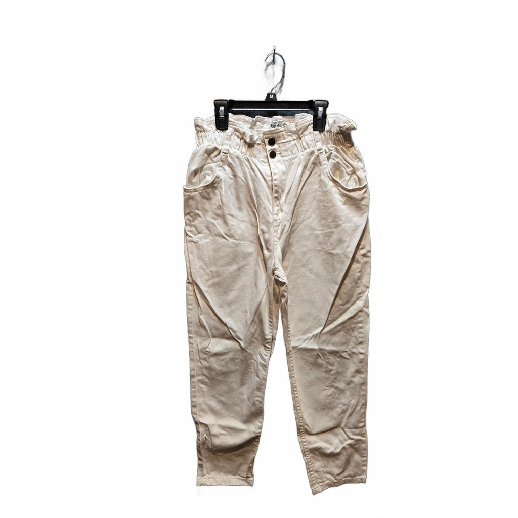 Benin White Paperbag Waist Pants EU 42 US 10 UK 14