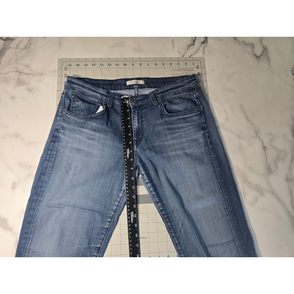 Rich and Skinny  Size 29 Low Rise Skinny Jeans Medium Wash Blue