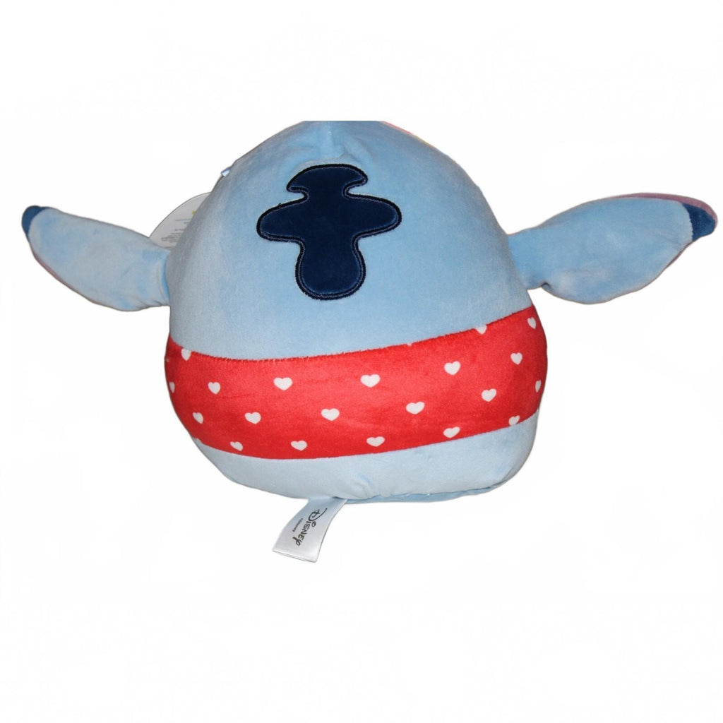 New Disney Squishmallows Stitch 8" Plush Toy Valentine Edition Red Heart Shirt
