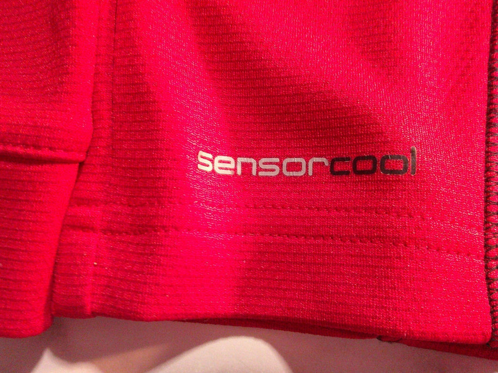 PING Men's Red Long Sleeve SensorCool Performance Shirt Medium
