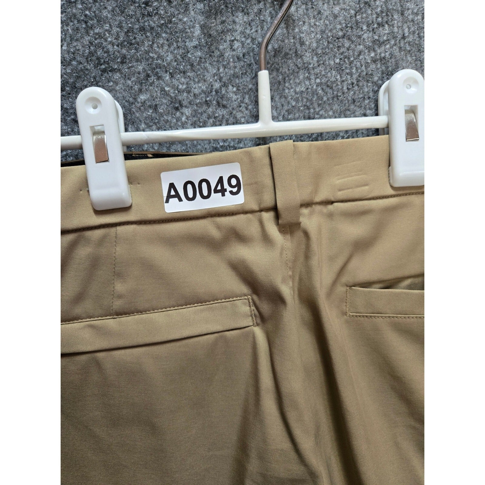 MSX by Michael Strahan Men's Khaki Polyester Spandex Shorts Size 32