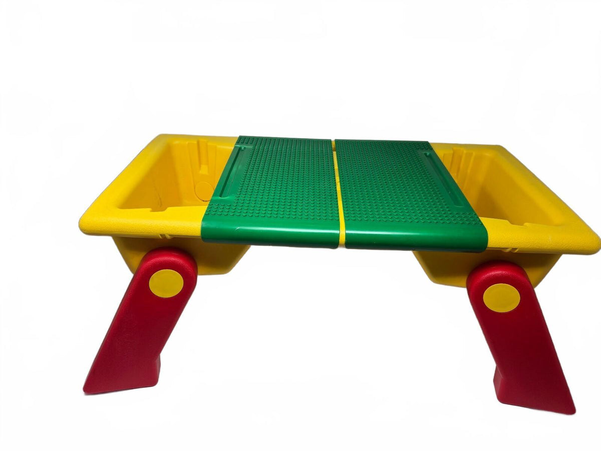 VINTAGE Official LEGO Lap Table with Storage and Folding Legs
