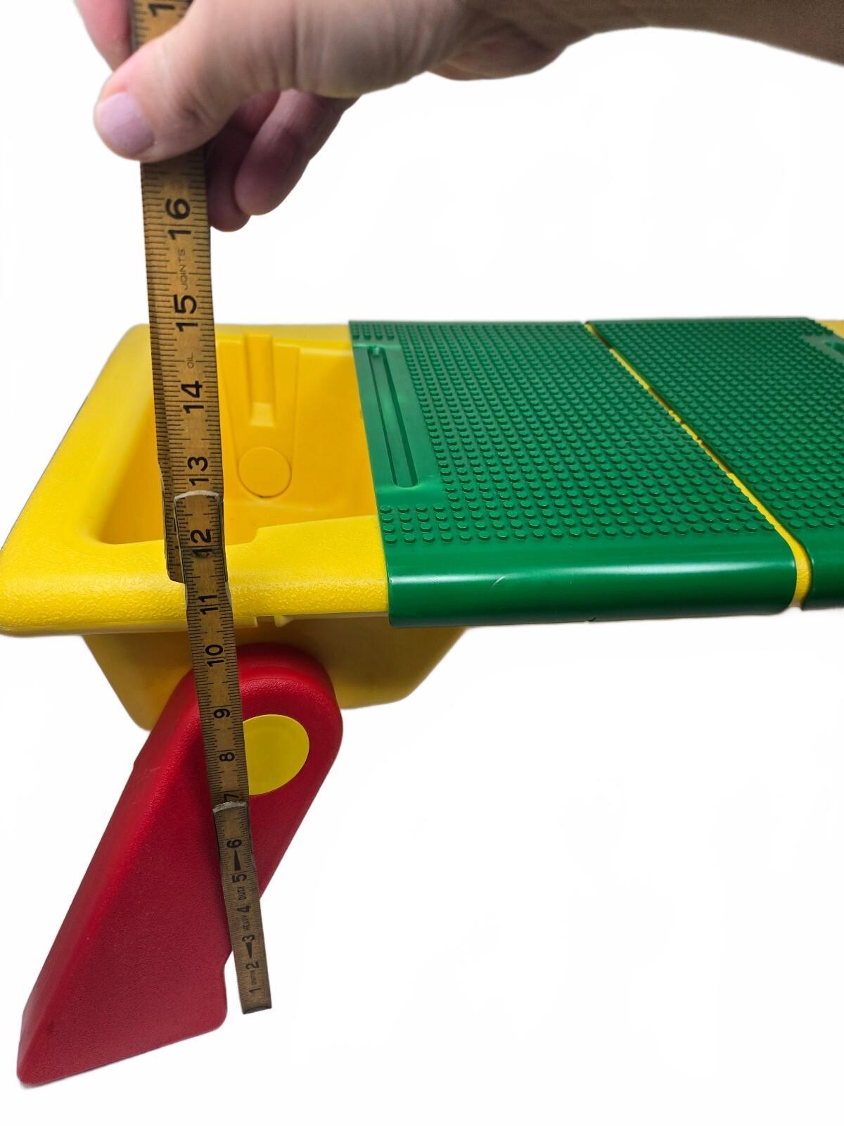 VINTAGE Official LEGO Lap Table with Storage and Folding Legs