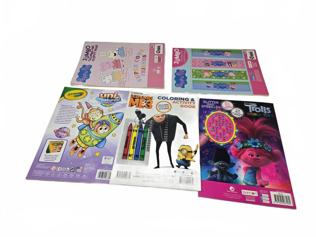 Lot Of 5 New coloring books