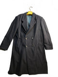 London Fog Black Double Breasted Overcoat 42L