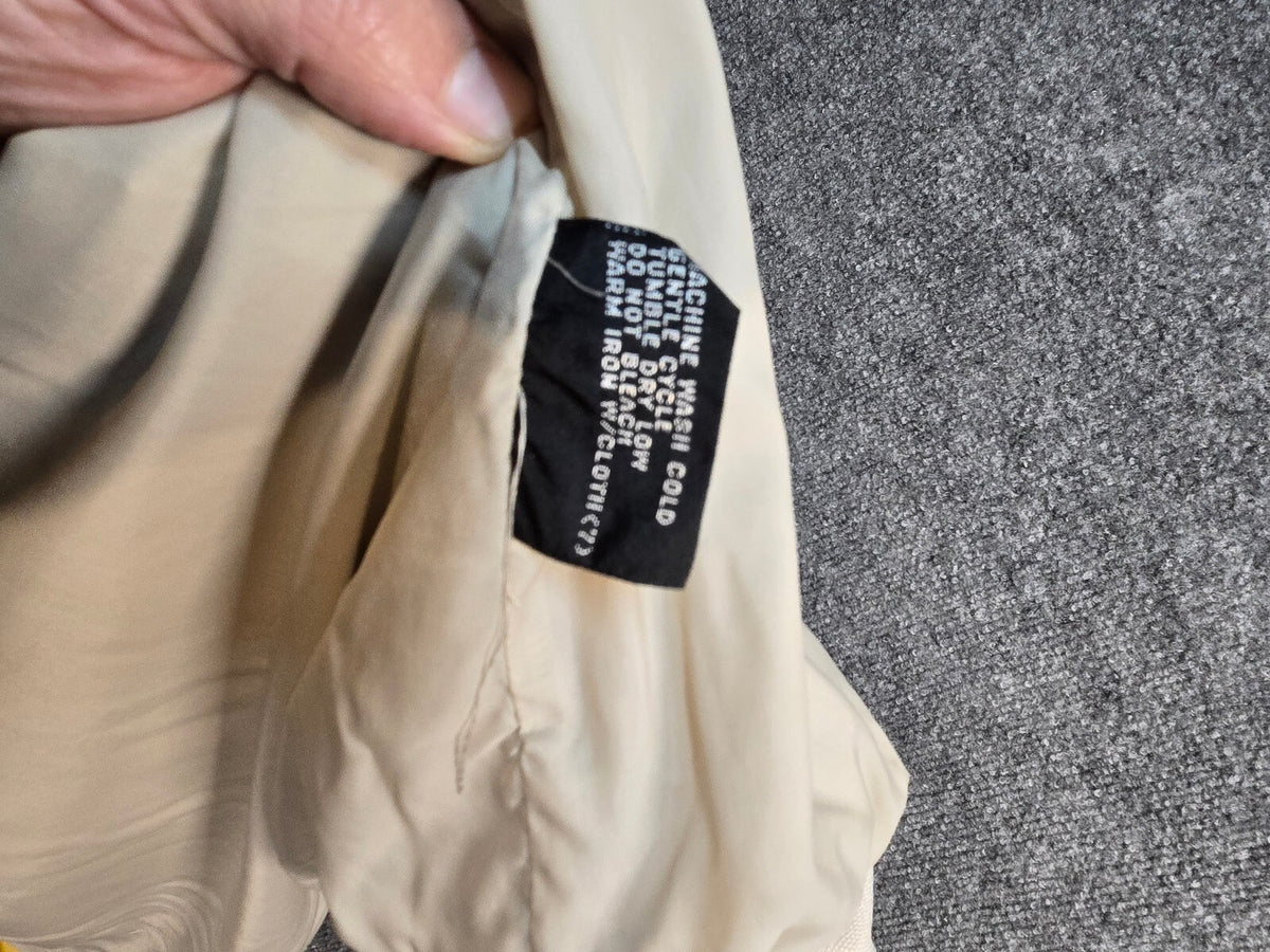 Consensus Golf Beige Pullover Windbreaker XXL