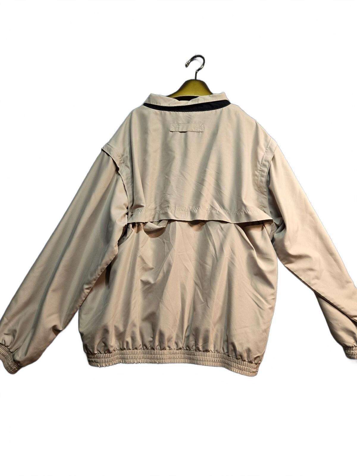 Consensus Golf Beige Pullover Windbreaker XXL