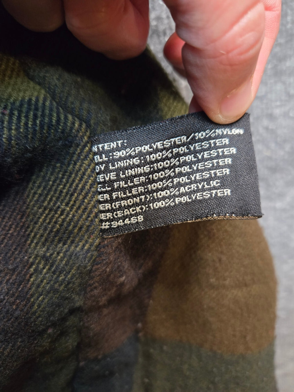 Claiborne XL Dark Field Jacket