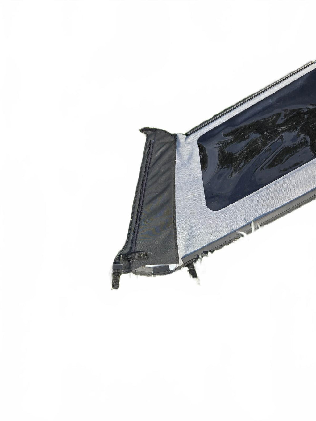 Bestop Jeep Wrangler JK 2-Door Driver Left Rear Soft Top Window Black  07-18