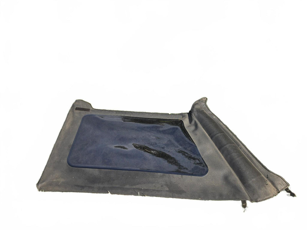 Bestop Jeep Wrangler JK 2-Door Passenger Rear Soft Top Window Black 07-18