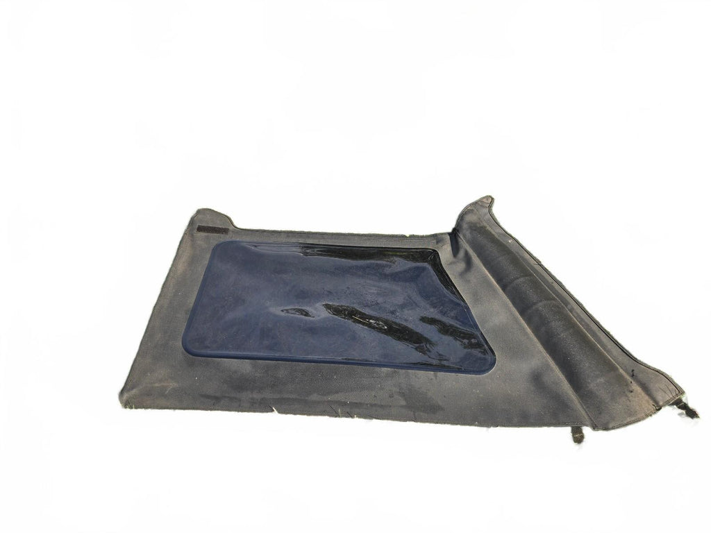 Bestop Jeep Wrangler JK 2-Door Passenger Rear Soft Top Window Black 07-18