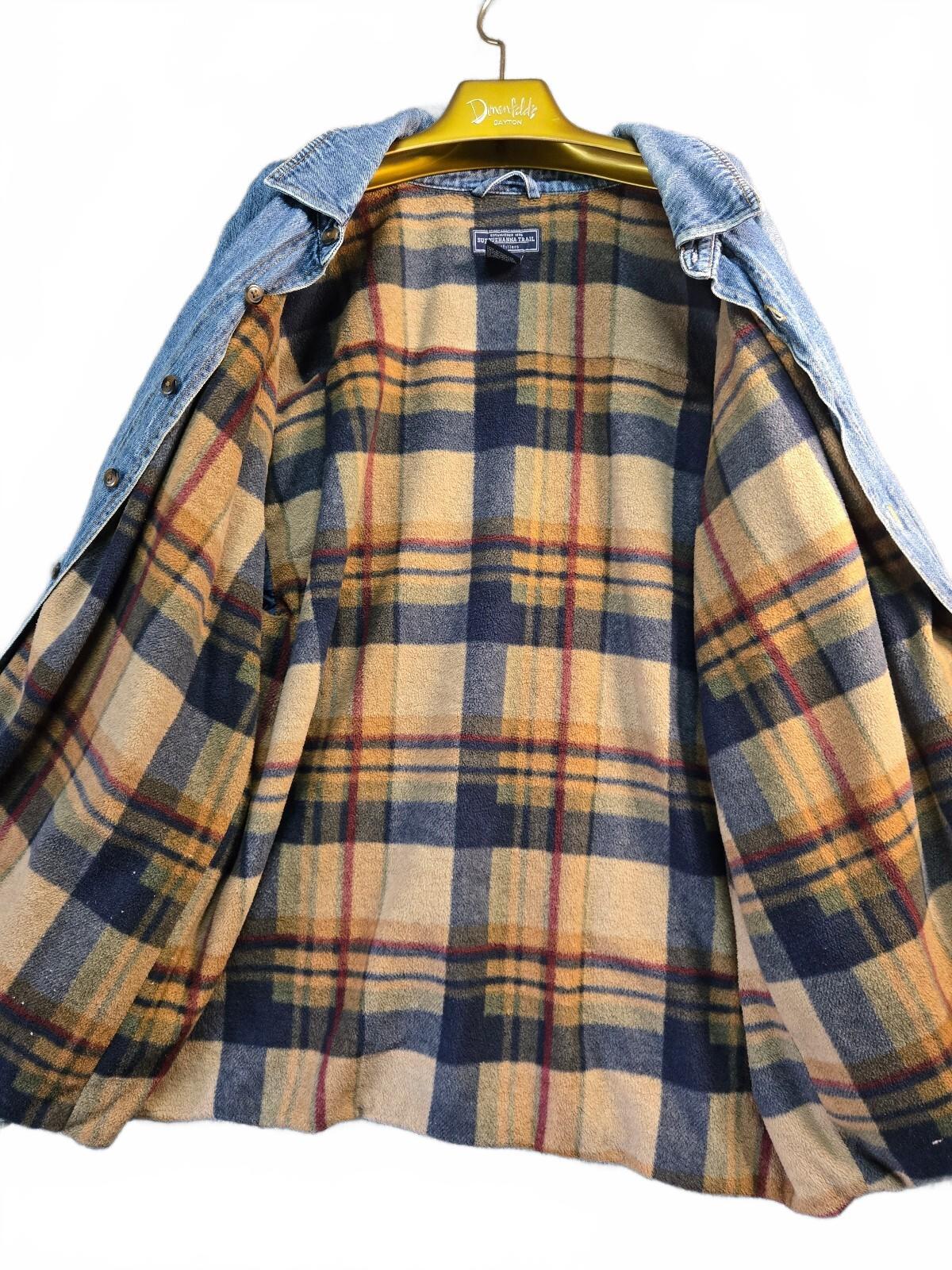 Susquehanna Trail Outfitters denim shirt jacket XXL