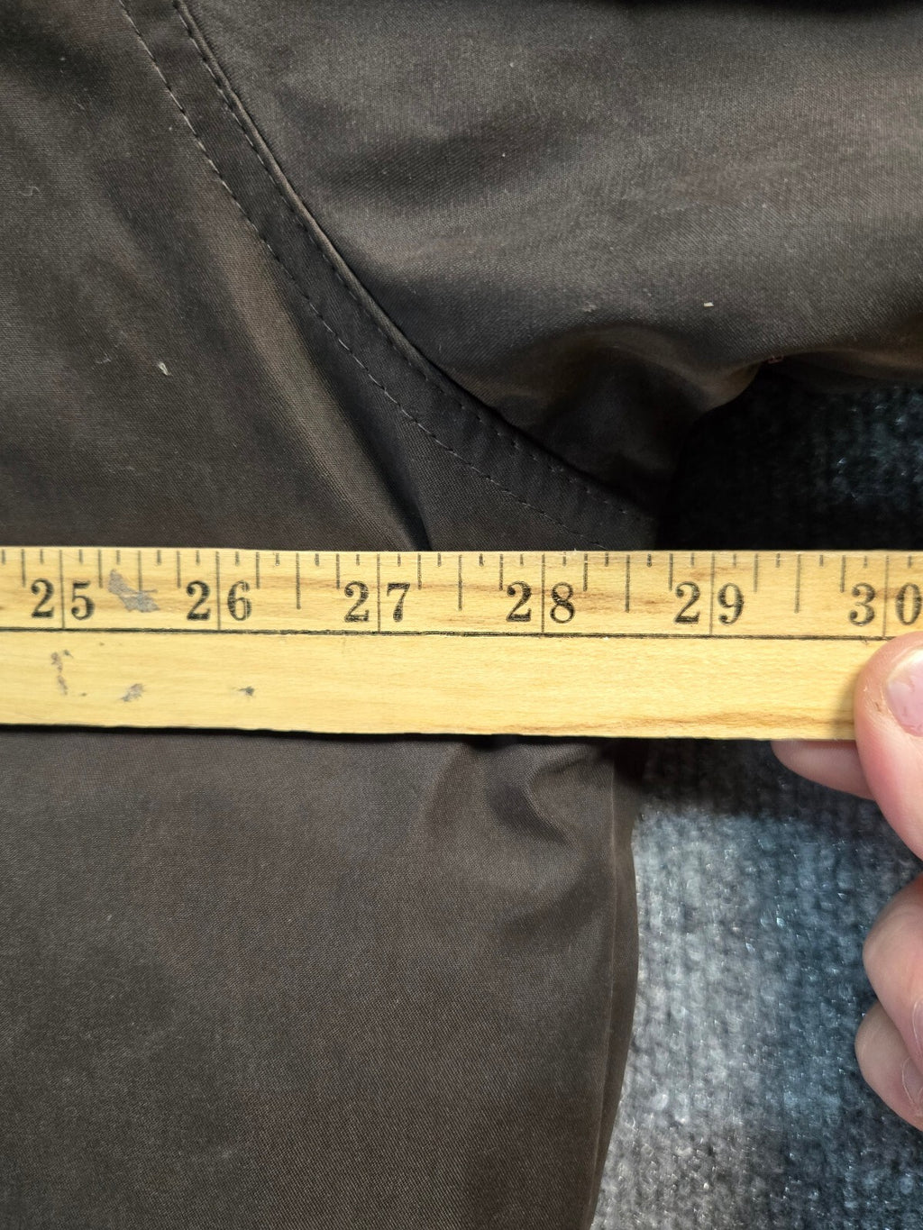 London Fog brown hooded parka XXL