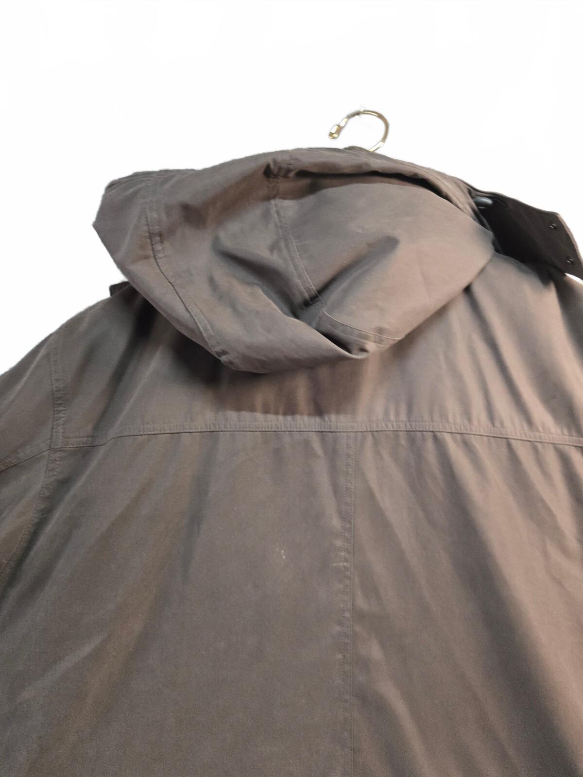 London Fog brown hooded parka XXL