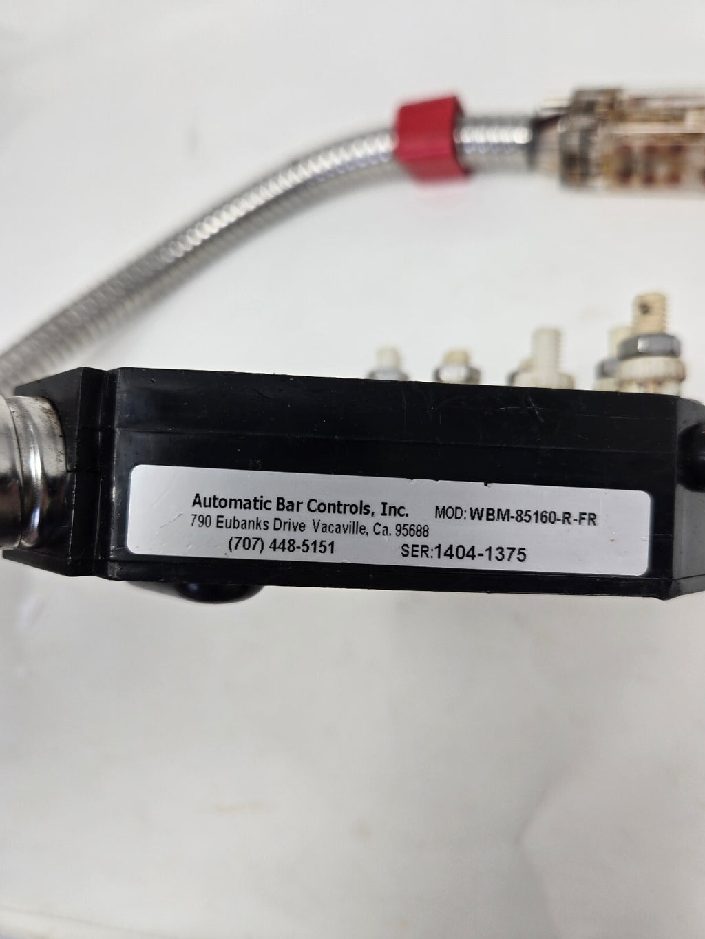 Automatic bar control hose assembly