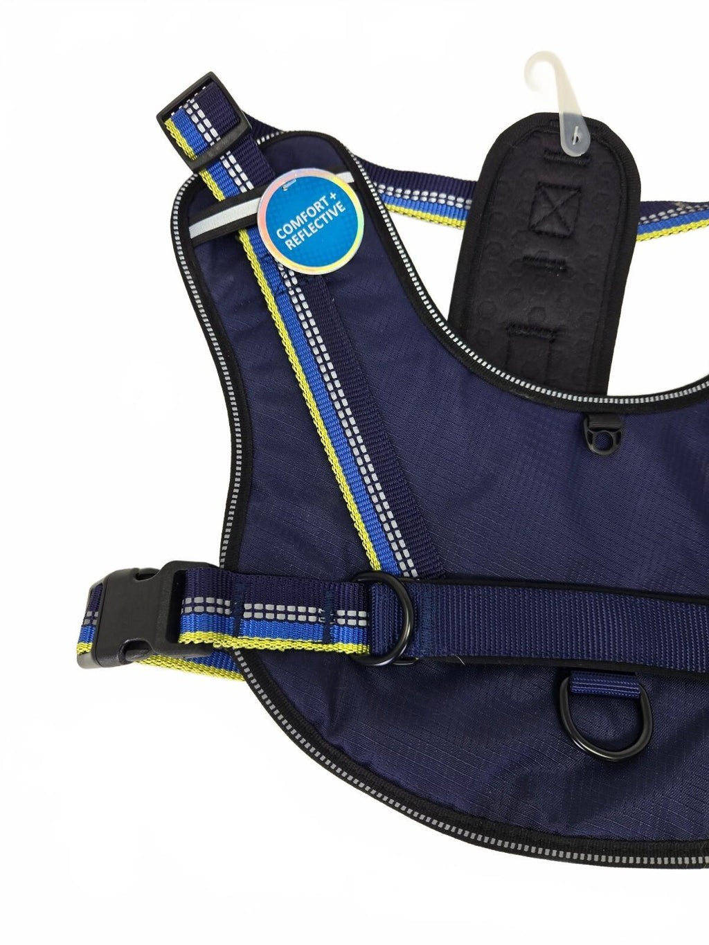 Blue reflective dog harness Ergo Paw NWT