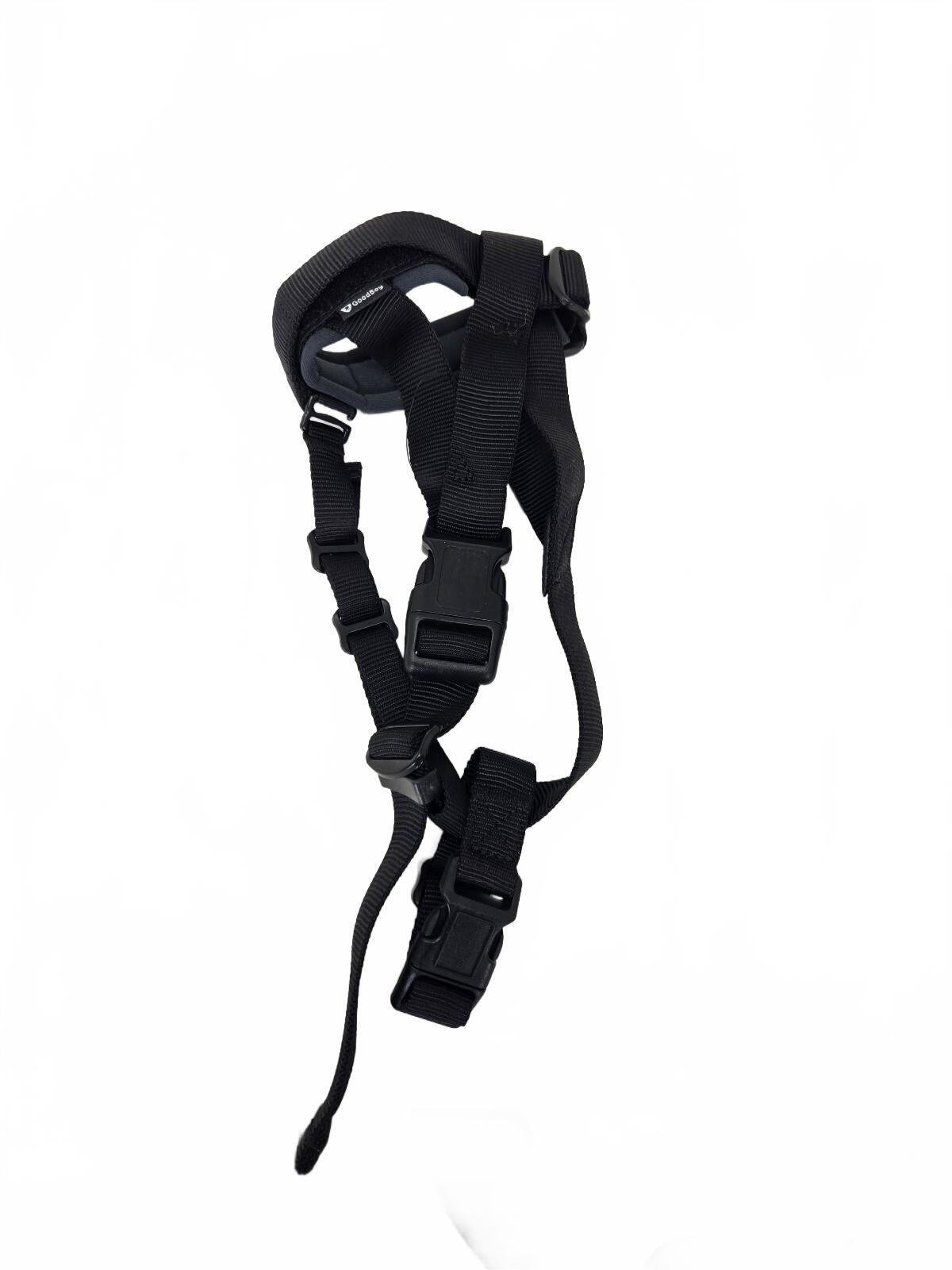 GoodBoy black dog harness
