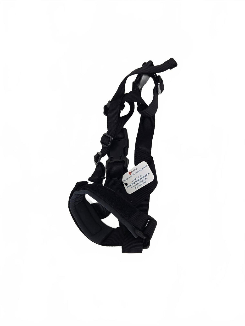 GoodBoy black dog harness
