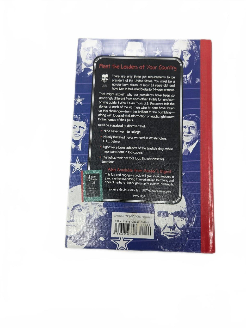 I Wish I Knew That U.S. Presidents: Cool Stuff You Need to Know - Hardcover,