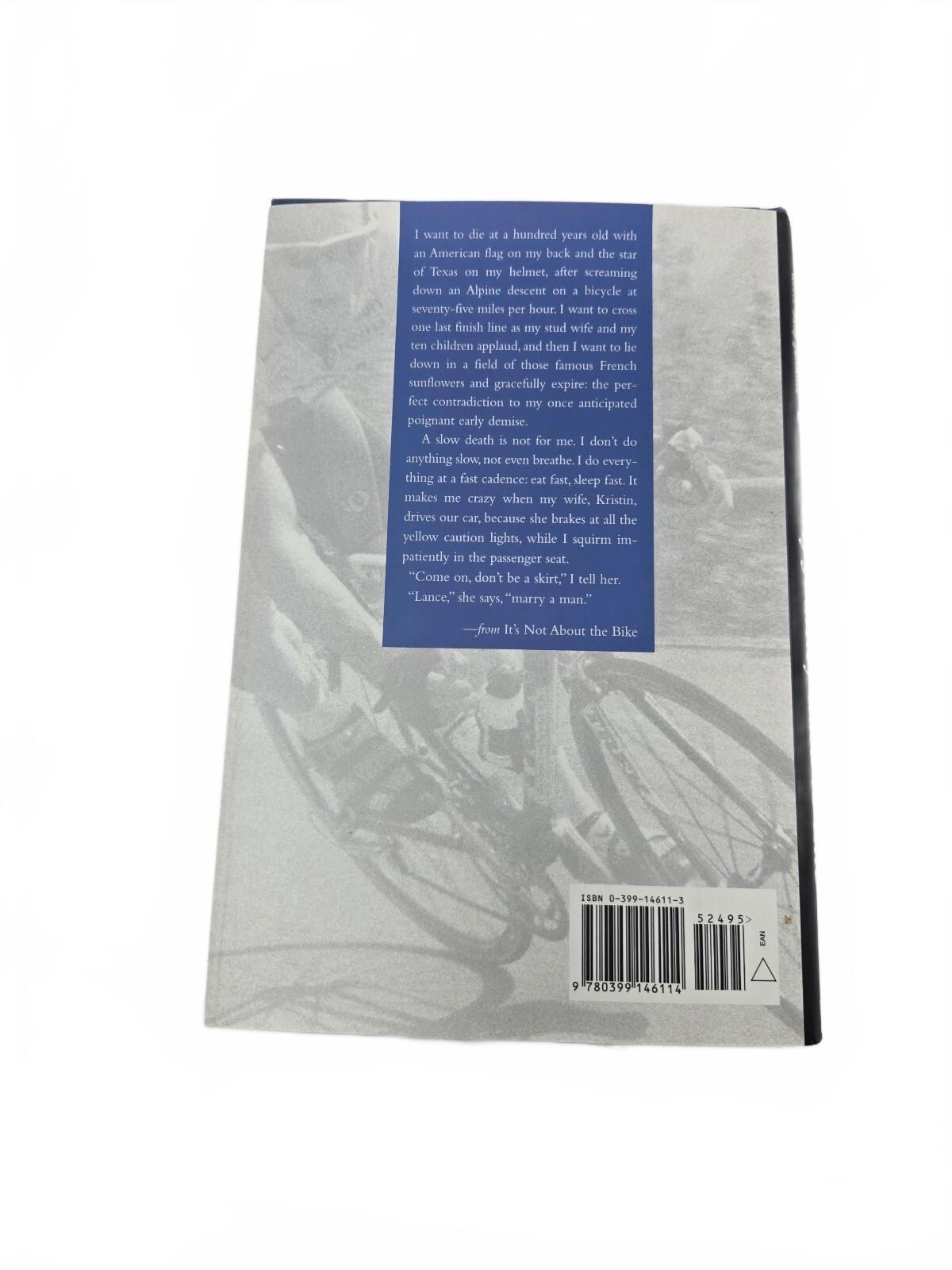 It's Not About the Bike by Lance Armstrong hardcover