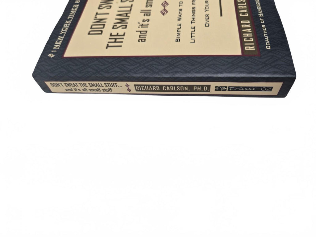 Don't Sweat the Small Stuff by Richard Carlson paperback
