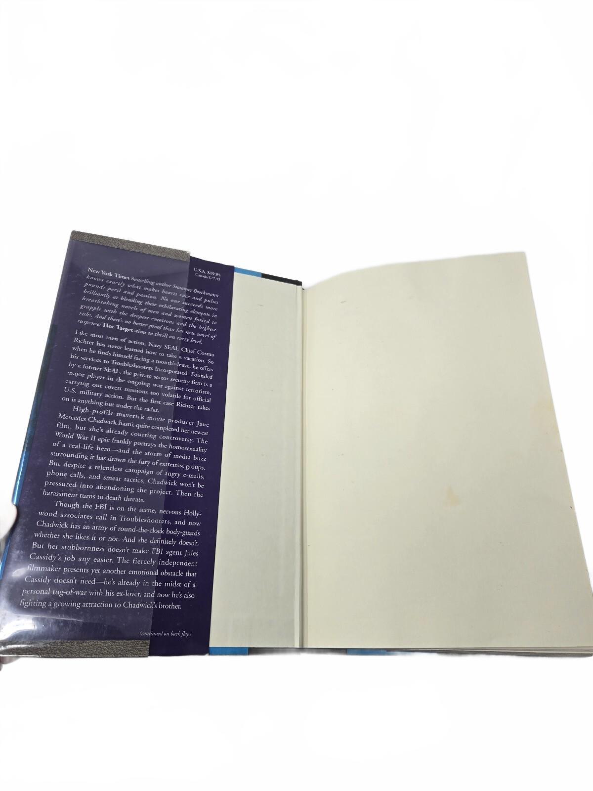 Hot Target by Suzanne Brockmann hardcover