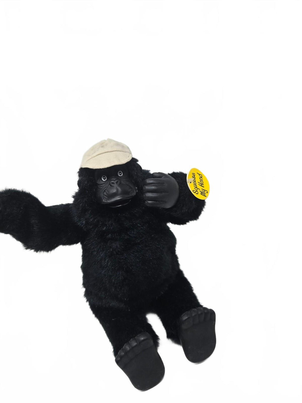 Michigan State Spartans gorilla plush with flag plays fight song