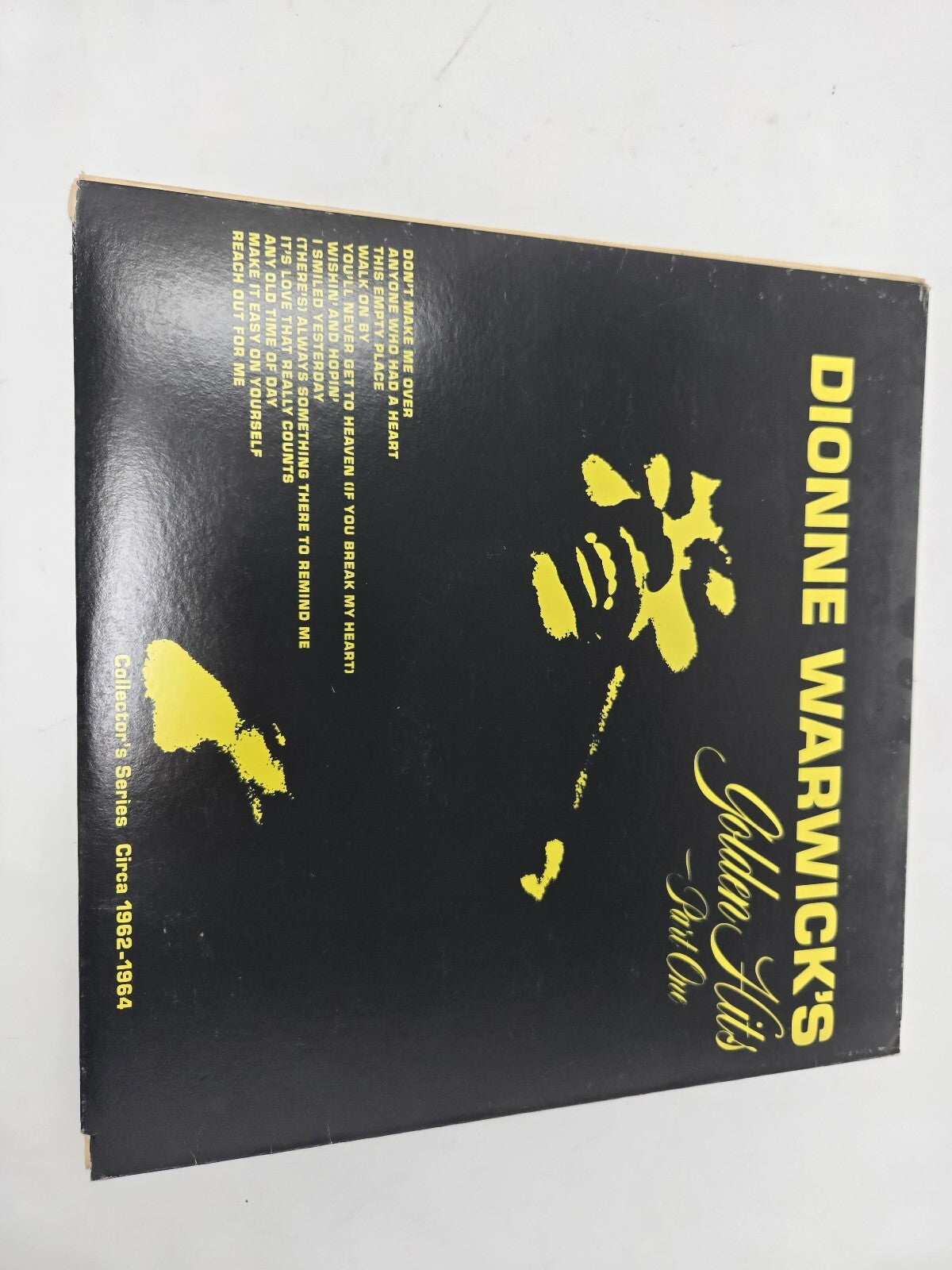 Dionne Warwick's Greatest Motion Picture Hits vinyl record