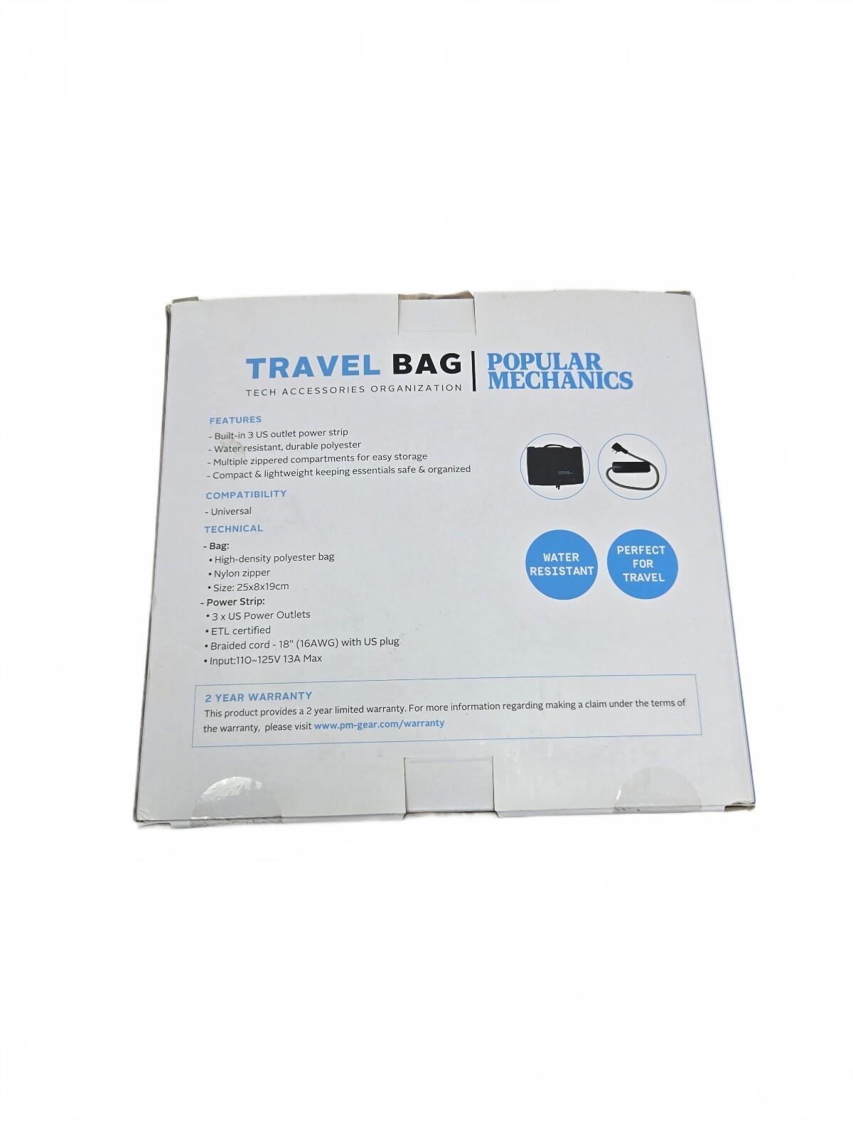 Popular Mechanics travel bag NIB