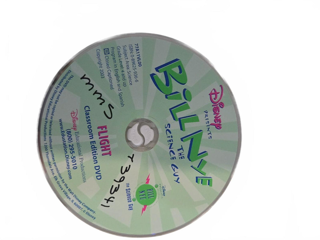 Disney Bill Nye Science Guy Flight DVD