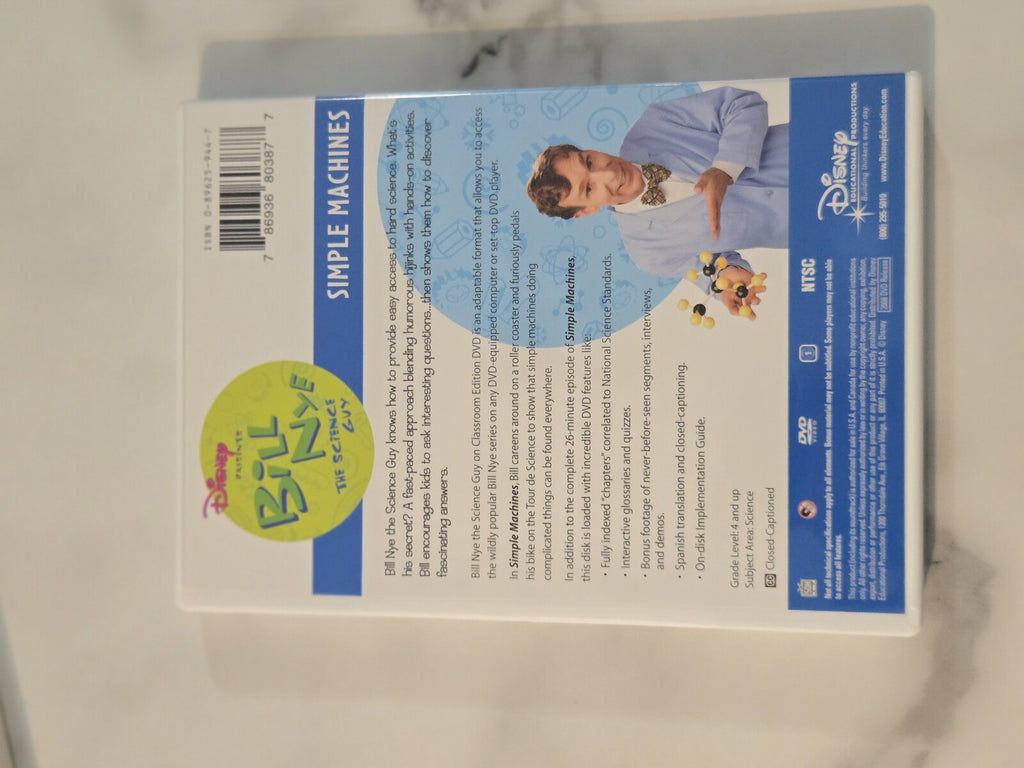 Disney Bill Nye  the Science Guy DVD Space & Magnets