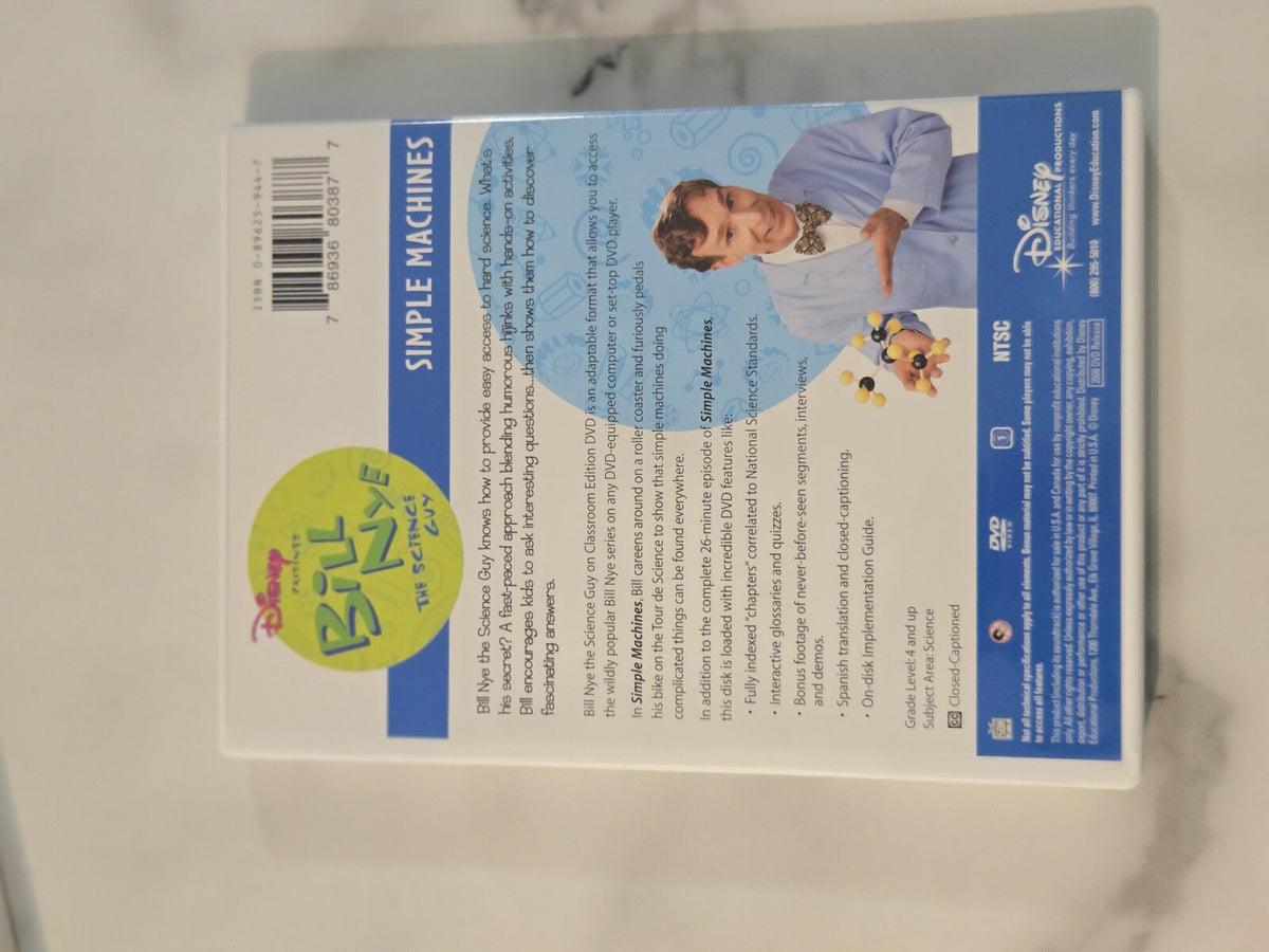 Disney Bill Nye  the Science Guy DVD Space & Magnets