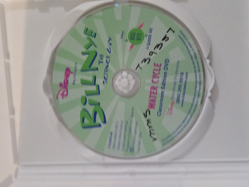 Disney Billy the Scientific Guy DVD Water Cycle