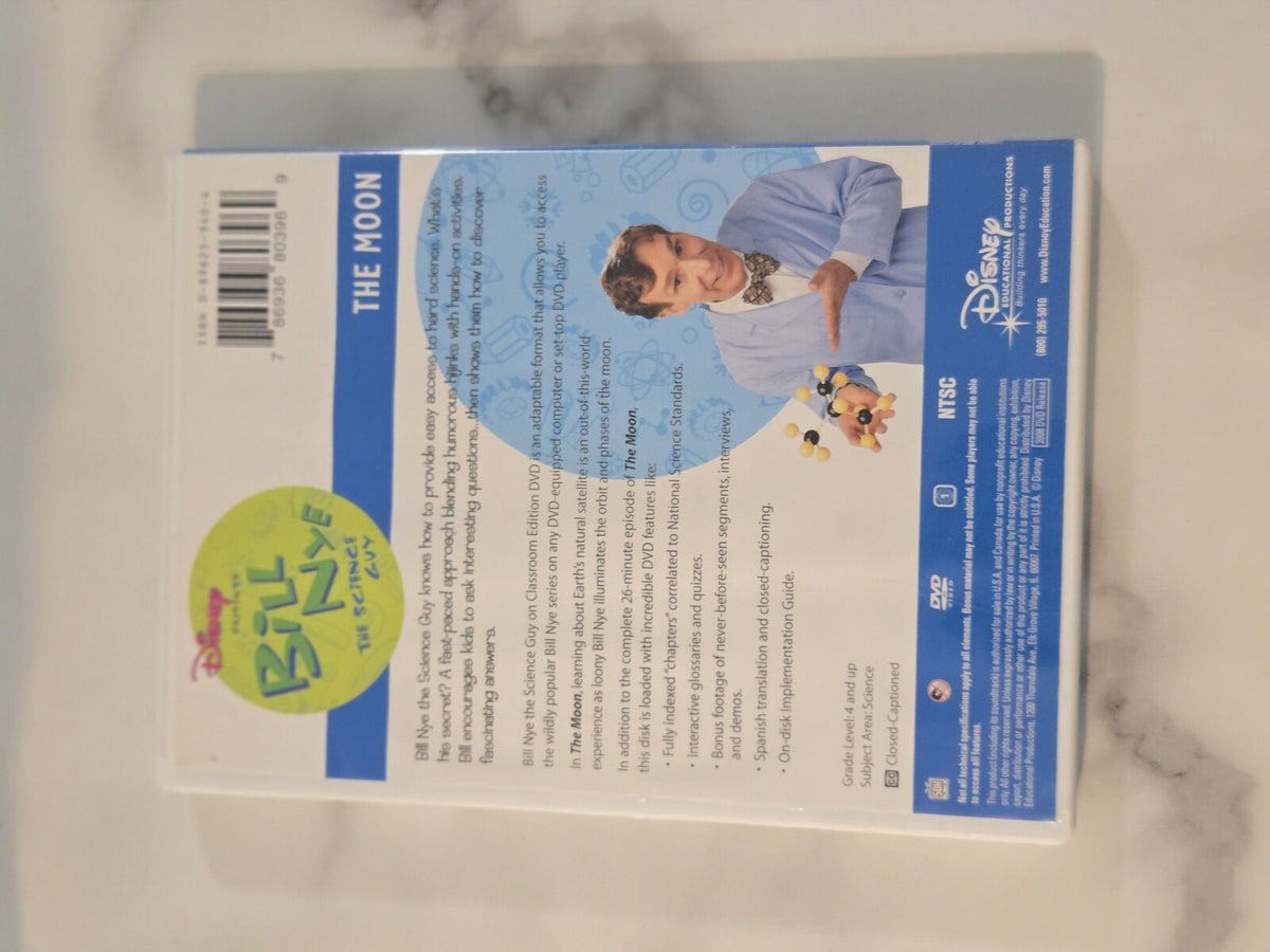 Disney Bill Nye  the Science Guy DVD The Moon