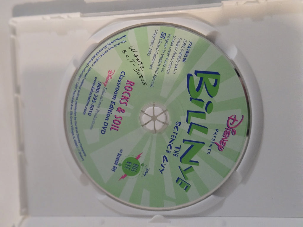 Disney Bill Nye the Science Guy Rocks & Soil