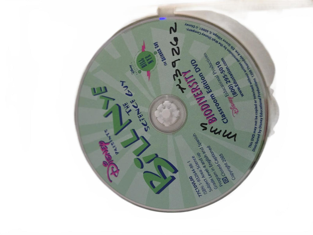 Disney Billy the Scientific Guy DVD Biodiversity