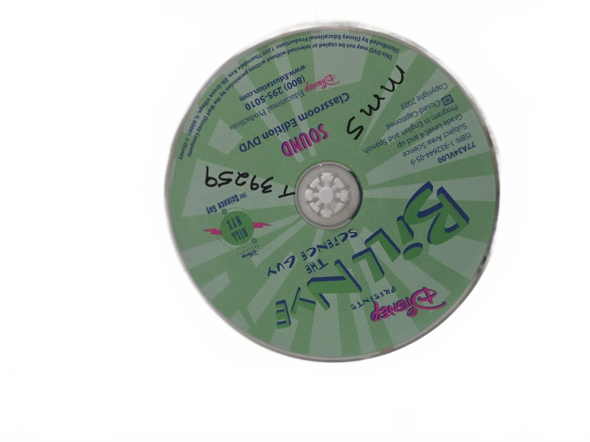 Disney Bill Nye the Science Guy DVD Rocks