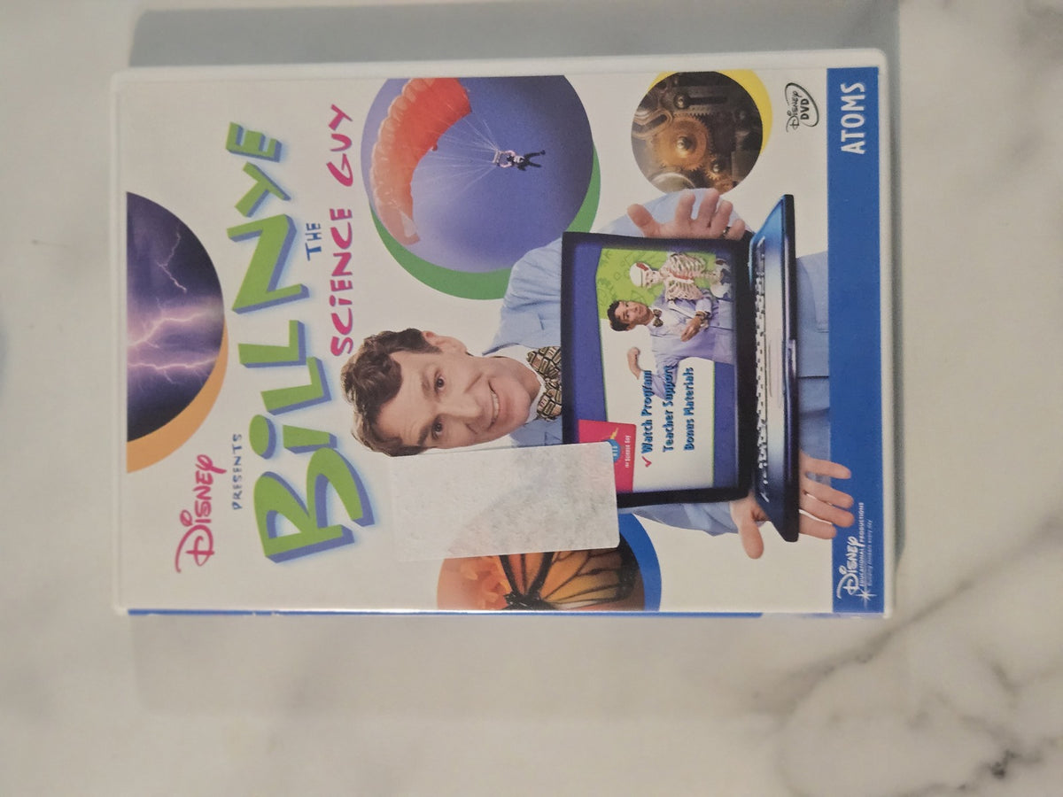Disney Bill Nye the Science  Guy DVD Atoms