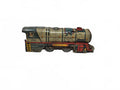 Marx tin litho steam locomotive No. 742