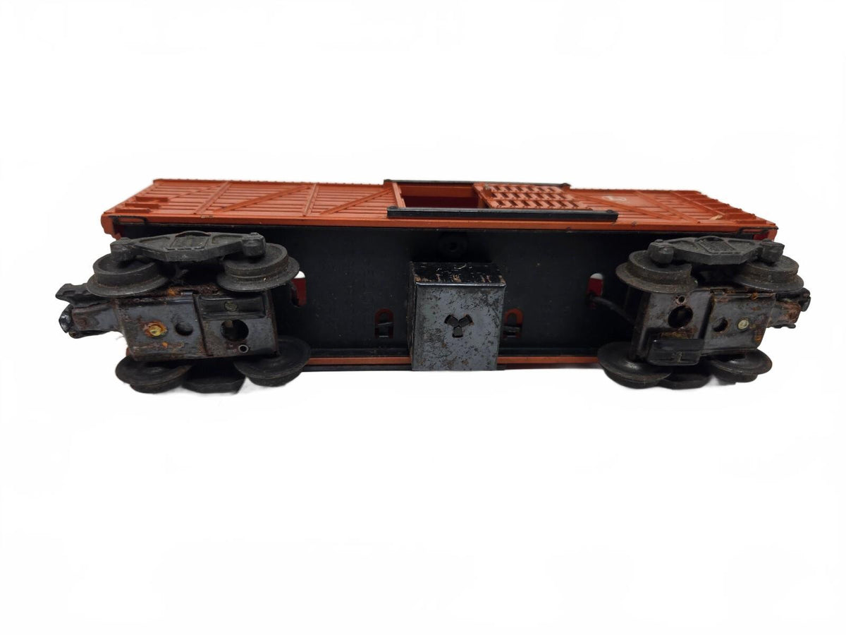 vintage Lionel No. 3656 Operating Cattle Car.