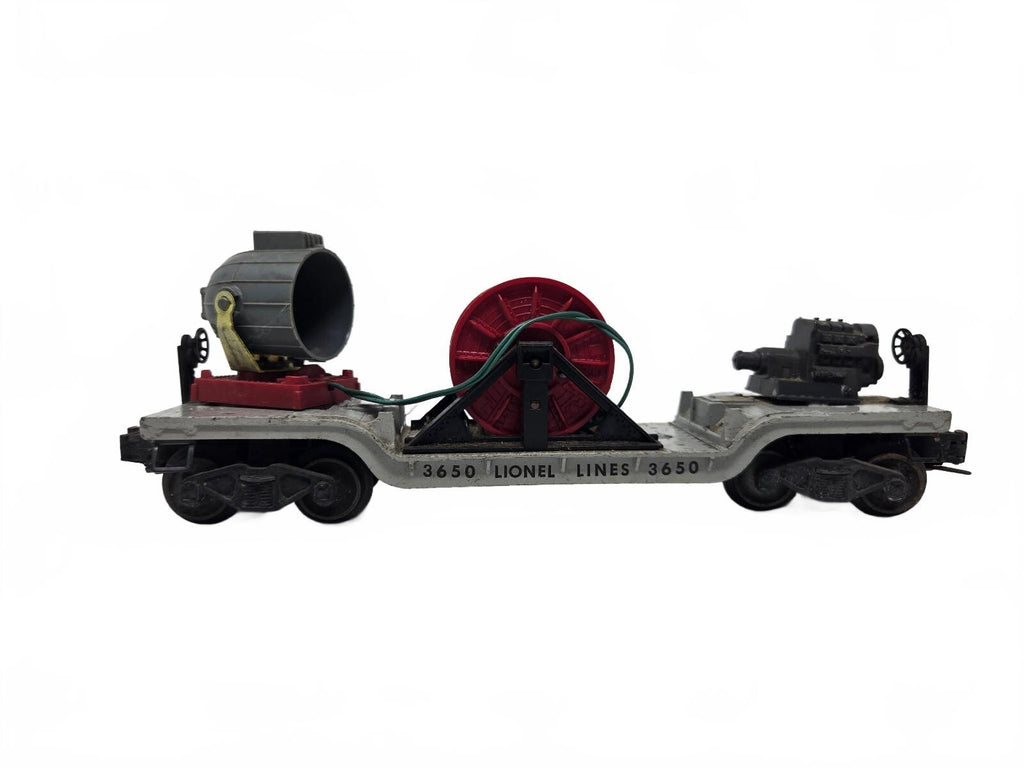 vintage Lionel No. 3650 Extension Searchlight Car